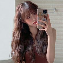 Load image into Gallery viewer, INSTOCK ★3 COLORS★ Korean Airy Bangs Popular Teddy Bear Curls Wavy Big Curly Wig [Adjustable/Breathable]
