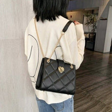 Load image into Gallery viewer, INSTOCK Korean Black Heart PU Sling Shoulder Bag
