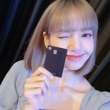 Load image into Gallery viewer, INSTOCK ★Milk Tea Brown★ Korean Blackpink Lisa&#39;s Airy Bangs Short Bob Hair Wig  [Adjustable/Breathable]

