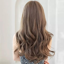 Load image into Gallery viewer, INSTOCK Korean Cold Brown Curly Wavy Airy Bangs Long Hair [Adjustable/Breathable]
