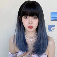 Load image into Gallery viewer, INSTOCK ★2 COLORS★ Korean Mid Length Airy Bangs Wig [Adjustable/Breathable]
