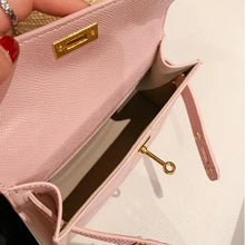 Load image into Gallery viewer, INSTOCK Korean Sweet Pink PU Leather Small Sling Bag
